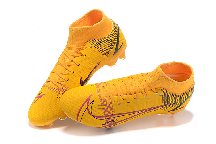 Assassin 14 High Top Socks Knitted Waterproof FG Football Shoes