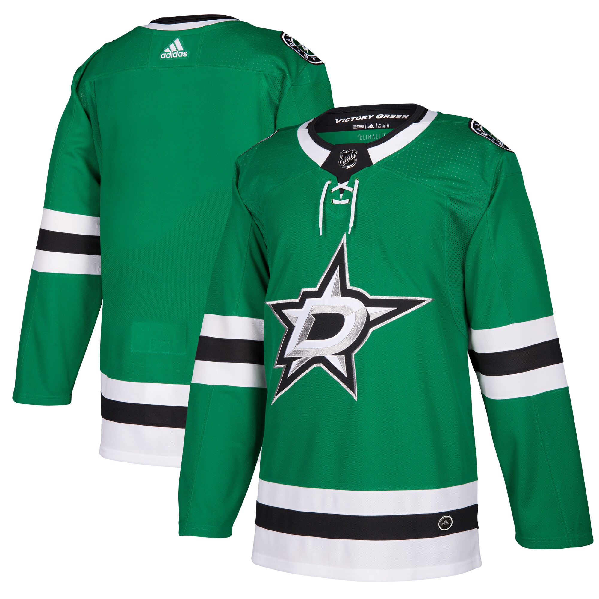 Dallas Stars  Home  Blank Jersey – Kelly Green