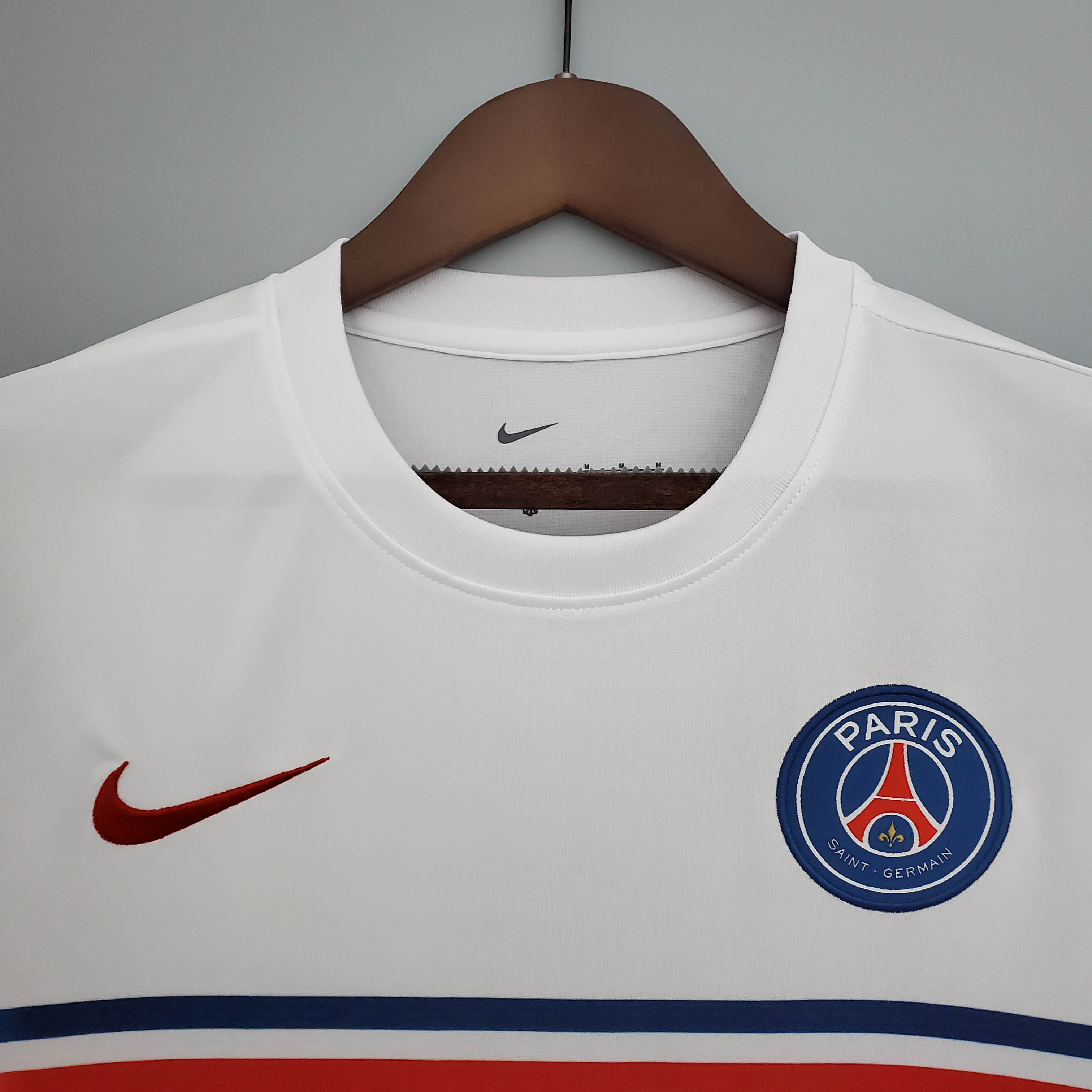 2021/2022 Psg Paris Saint-Germain Training Wear Red And White - Fans Edition