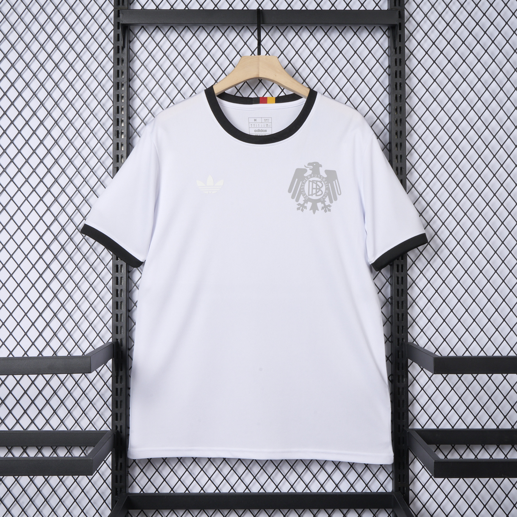 Germany 2025 White Retro Style Jersey - Fans Version