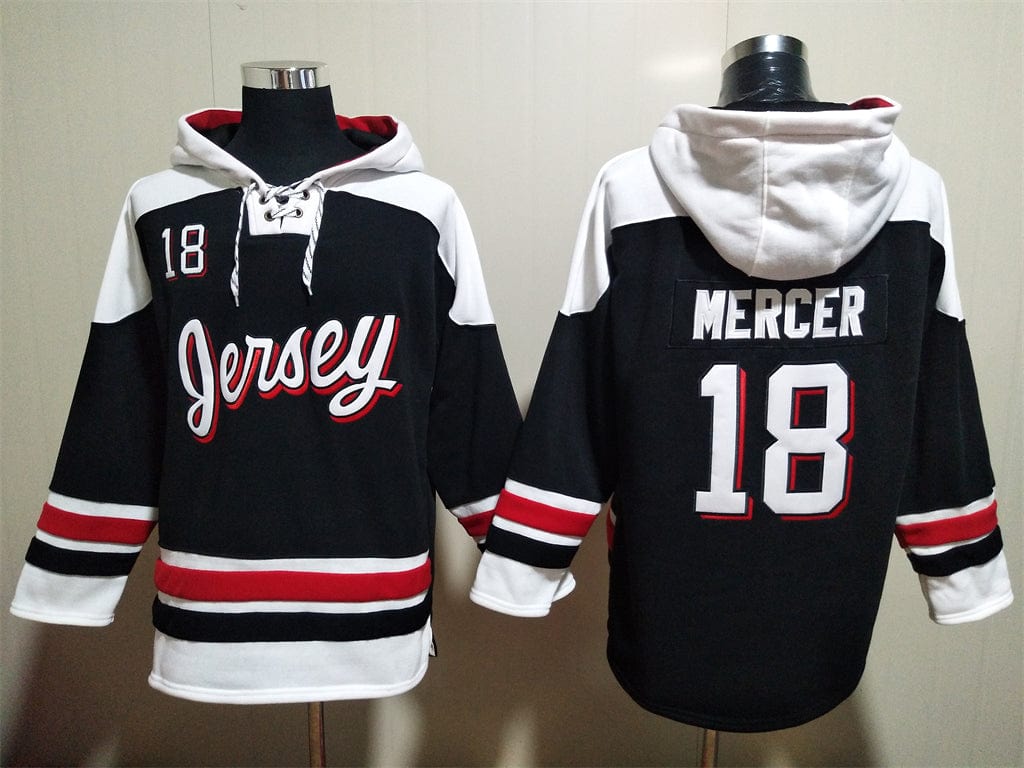 New Jersey Devils Hoodie #18 MERCER (Black)