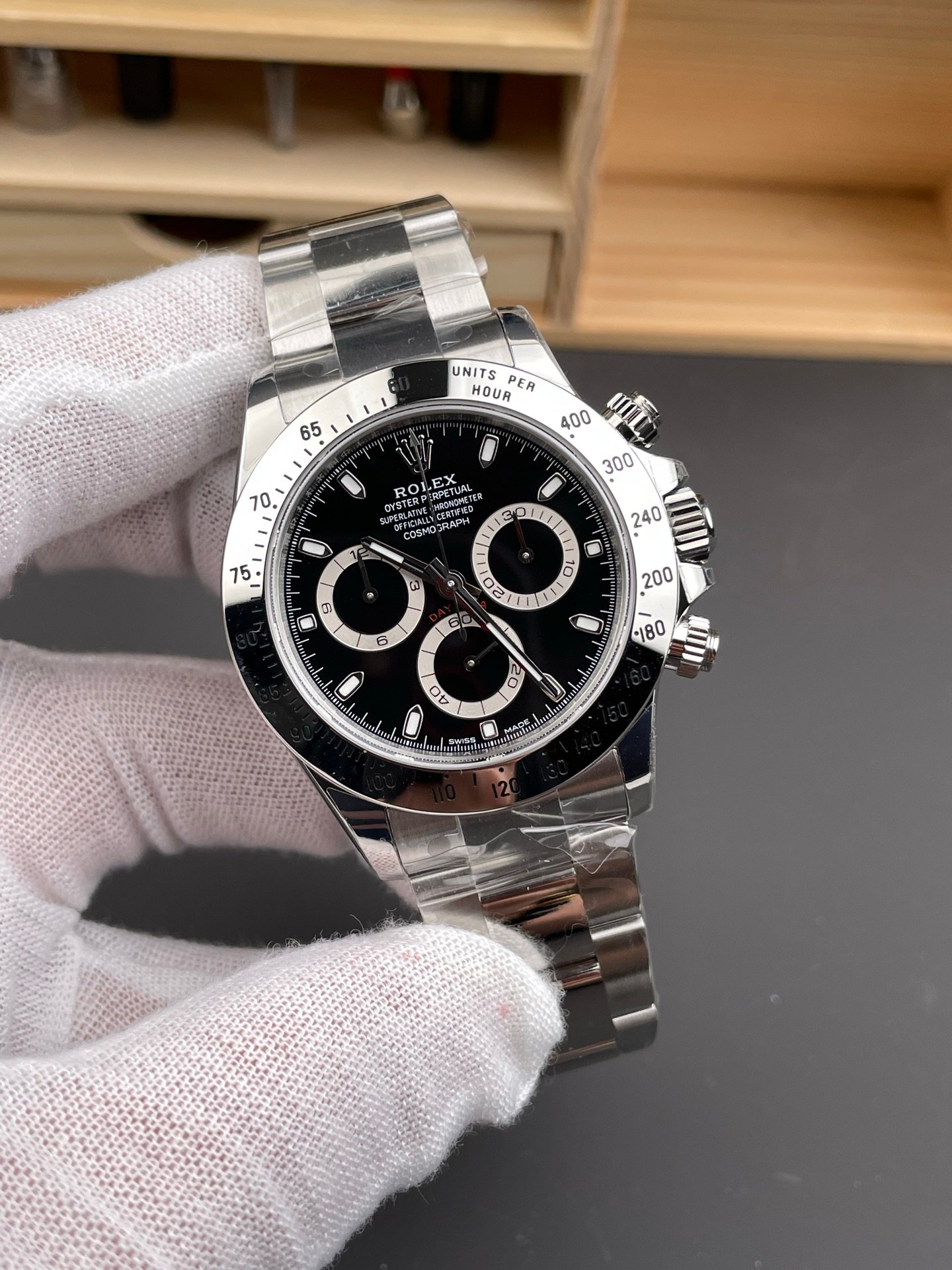 Rolex Daytona Black Steel