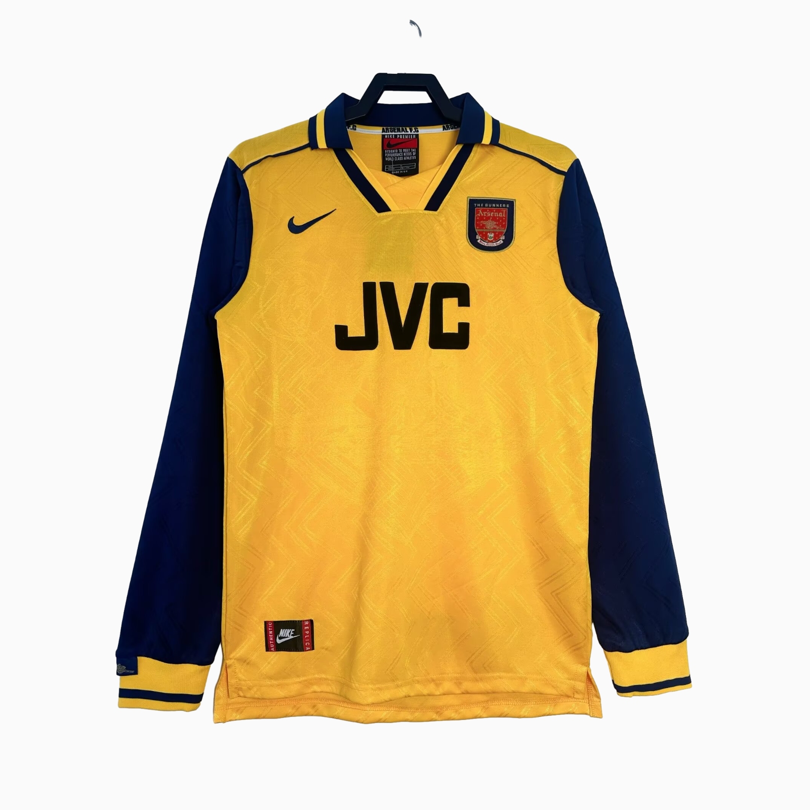 Retro Arsenal 1996-97 Away Long Sleeves Jersey