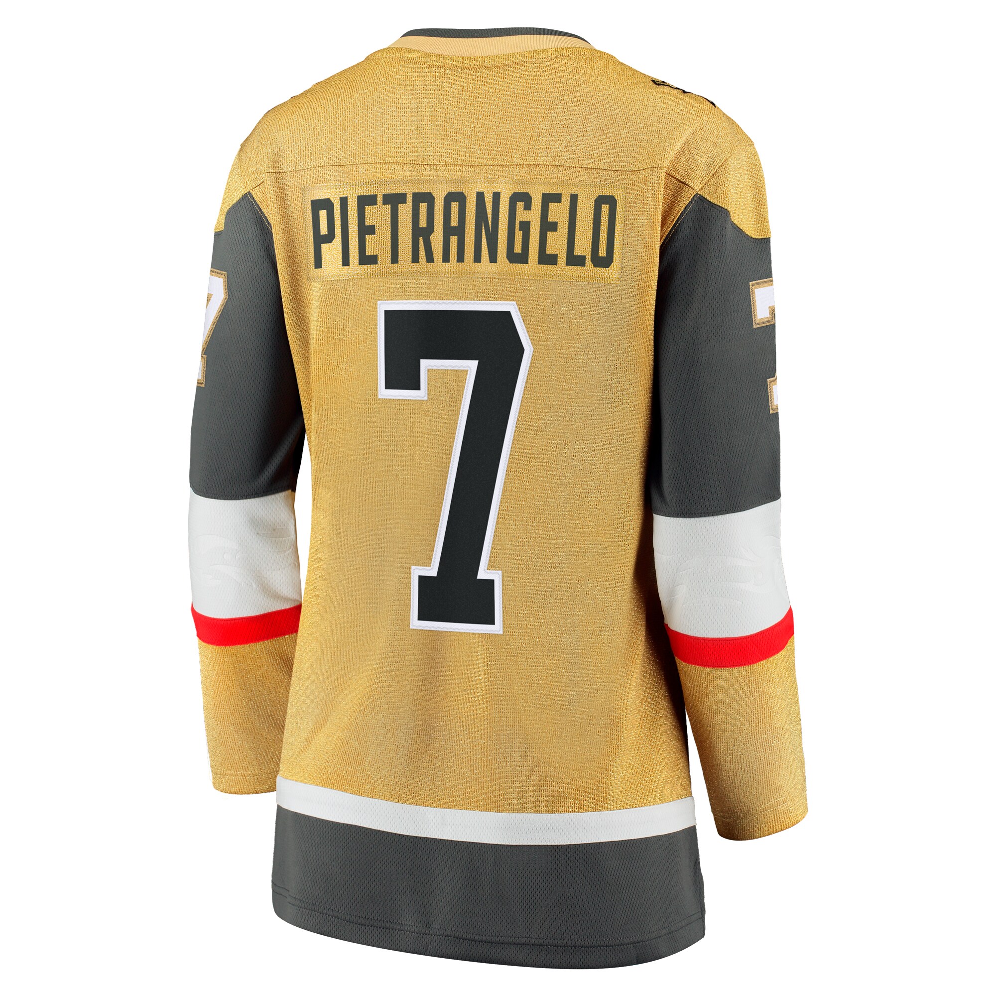 Alex Pietrangelo Vegas Golden Knights Fanatics Women’s Home Breakaway   Jersey – Gold