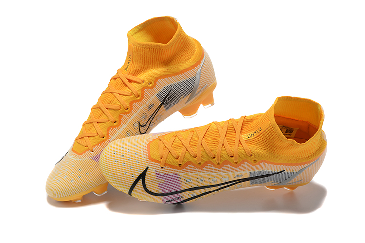 Assassin 14th generation high-top fully knitted waterproof FG football shoes