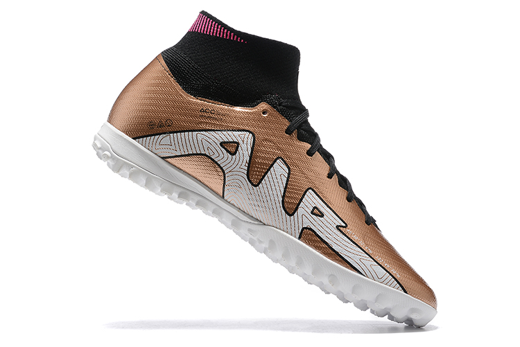 Assassin XV high-top fully knitted waterproof MD air cushion grass spike football shoes