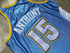 Carmelo Anthony Denver Nuggets Blue 15 MN