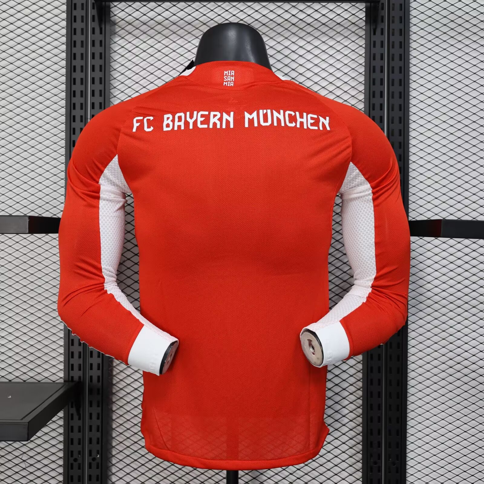 25-26 Bayern Munich Home Long Sleeve Shirt - Player Edition