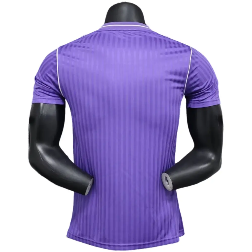 2025-26 New Season Real Madrid Special Edition Purple and White Jersey - Player Edition