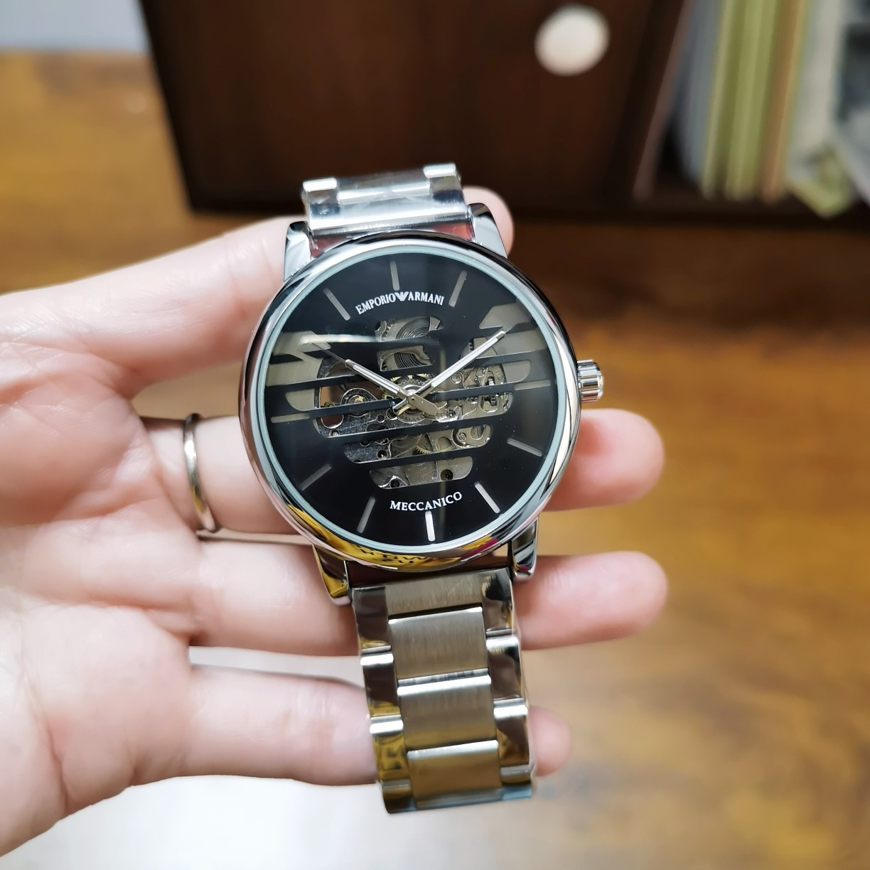 Armani-EMPORIO ARMANI elegant men's watch