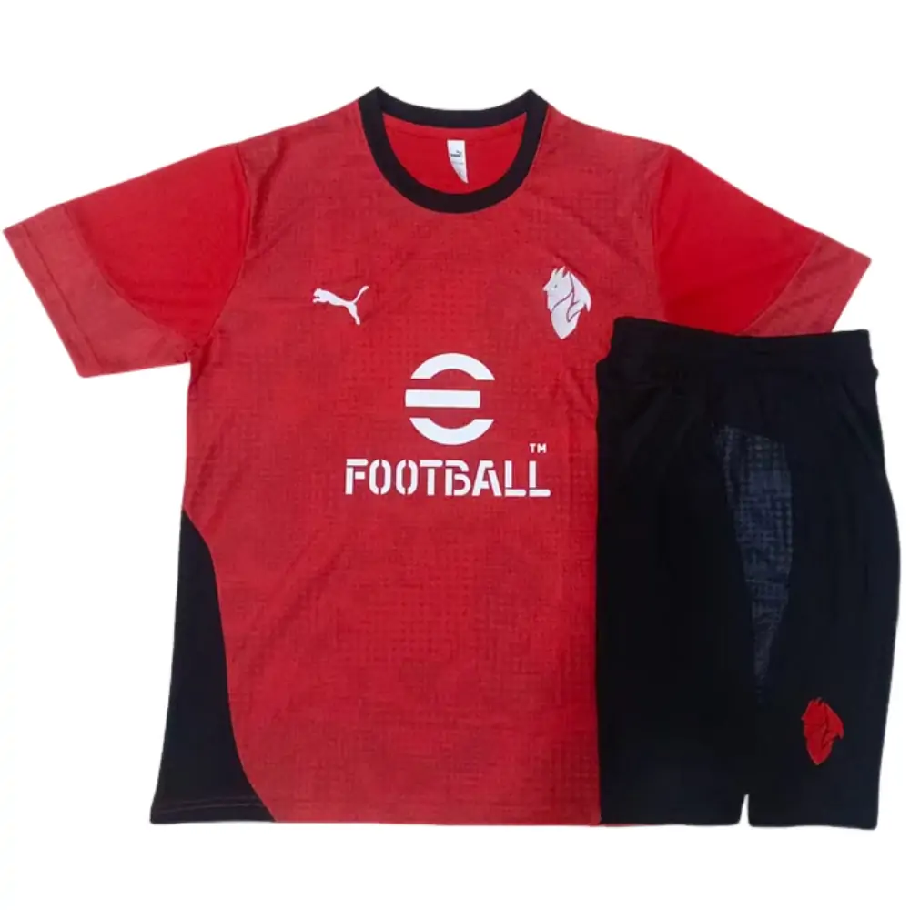2025-26 AC Milan short-sleeved training kit - Adult Set
