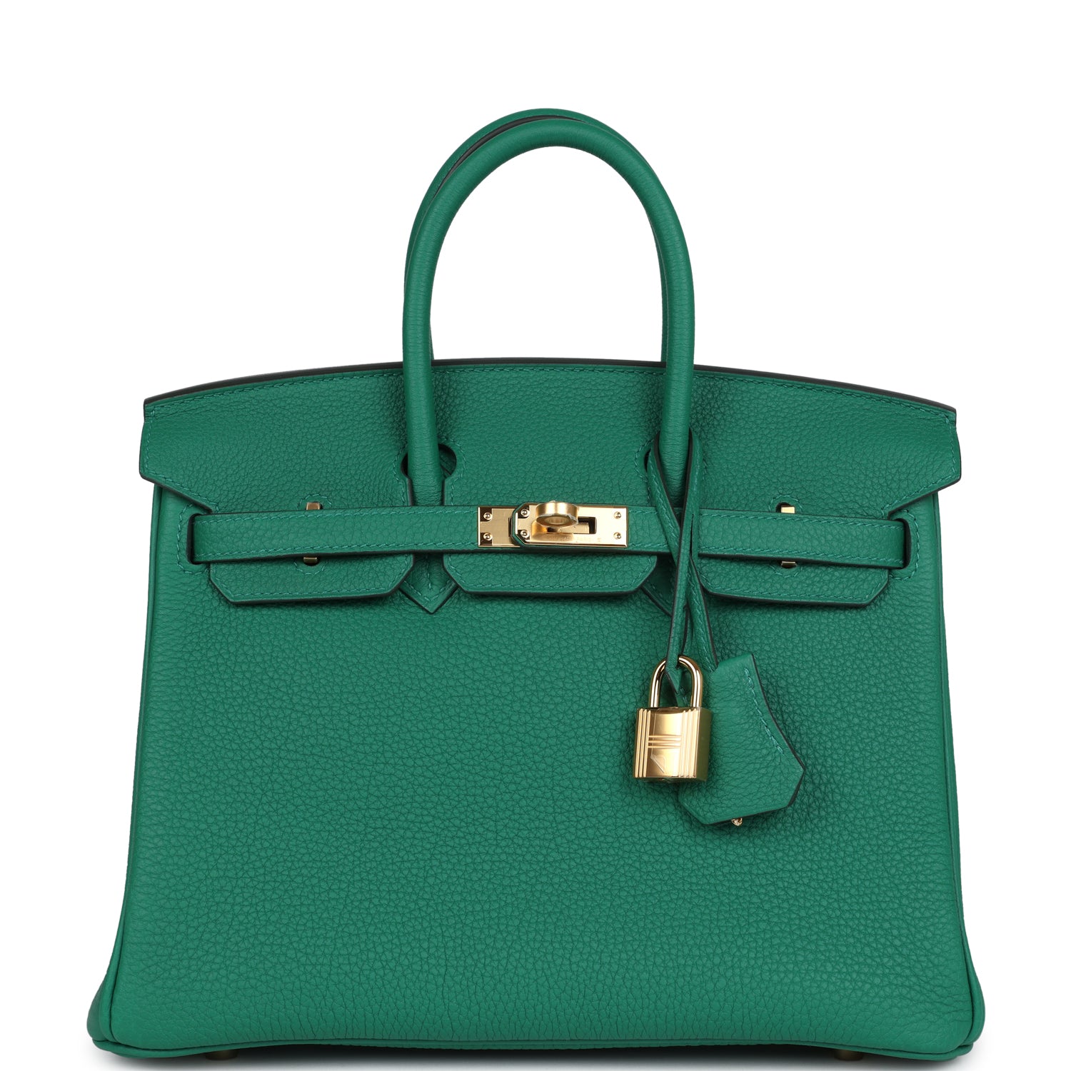 Birkin 25 Vert Vertigo Togo Gold Hardware
