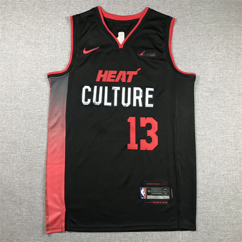 Unisex Heat 2024/25 Embroidered Swingman Jersey City Edition