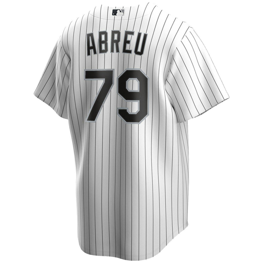 Mens Chicago White Sox Jose Abreu Cool Base Replica Jersey White