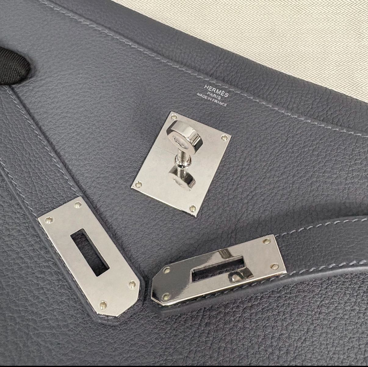 Hermès Kelly 25 Depeches Togo custom