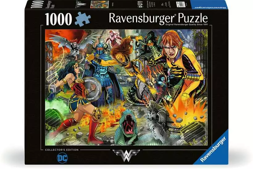 Collector's Edition, Wonder Woman – 1000 Piece Jigsaw Puzzle (Ravensburger)