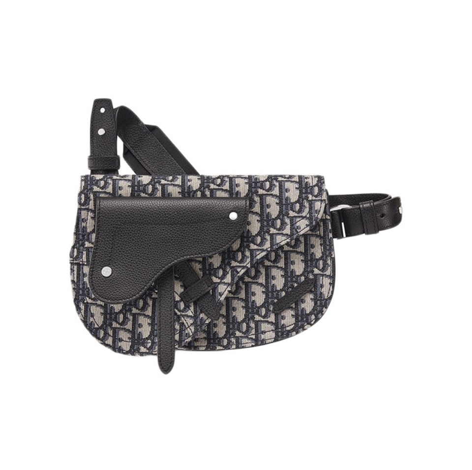 DIOR Saddle Embroidery Crossbody Bag