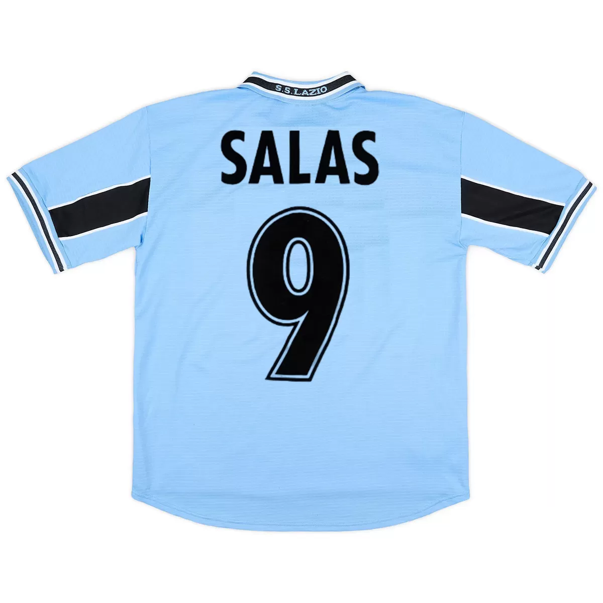 SALAS #9 Lazio 1998/00 Retro Home Soccer Jersey