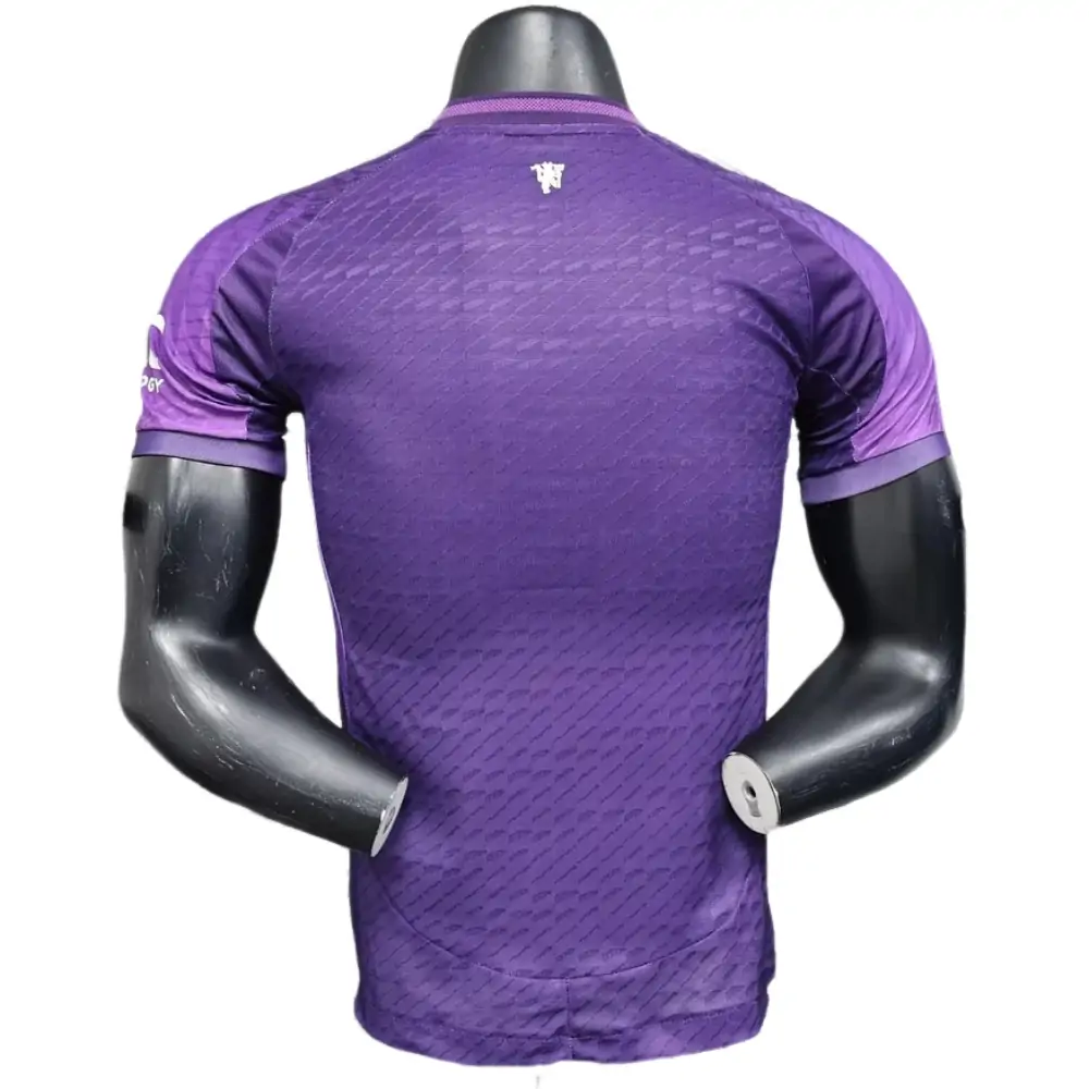 2025-26 New Season Manchester United Special Edition Purple Jersey - Player Edition