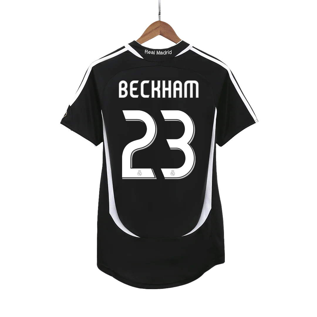 BECKHAM #23 Real Madrid 2006/07 Away Retro Soccer Jersey