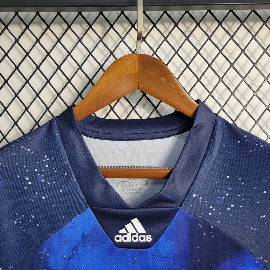 2018/2019 Retro Real Madrid Full Sky Star Special Edition Soccer Jersey