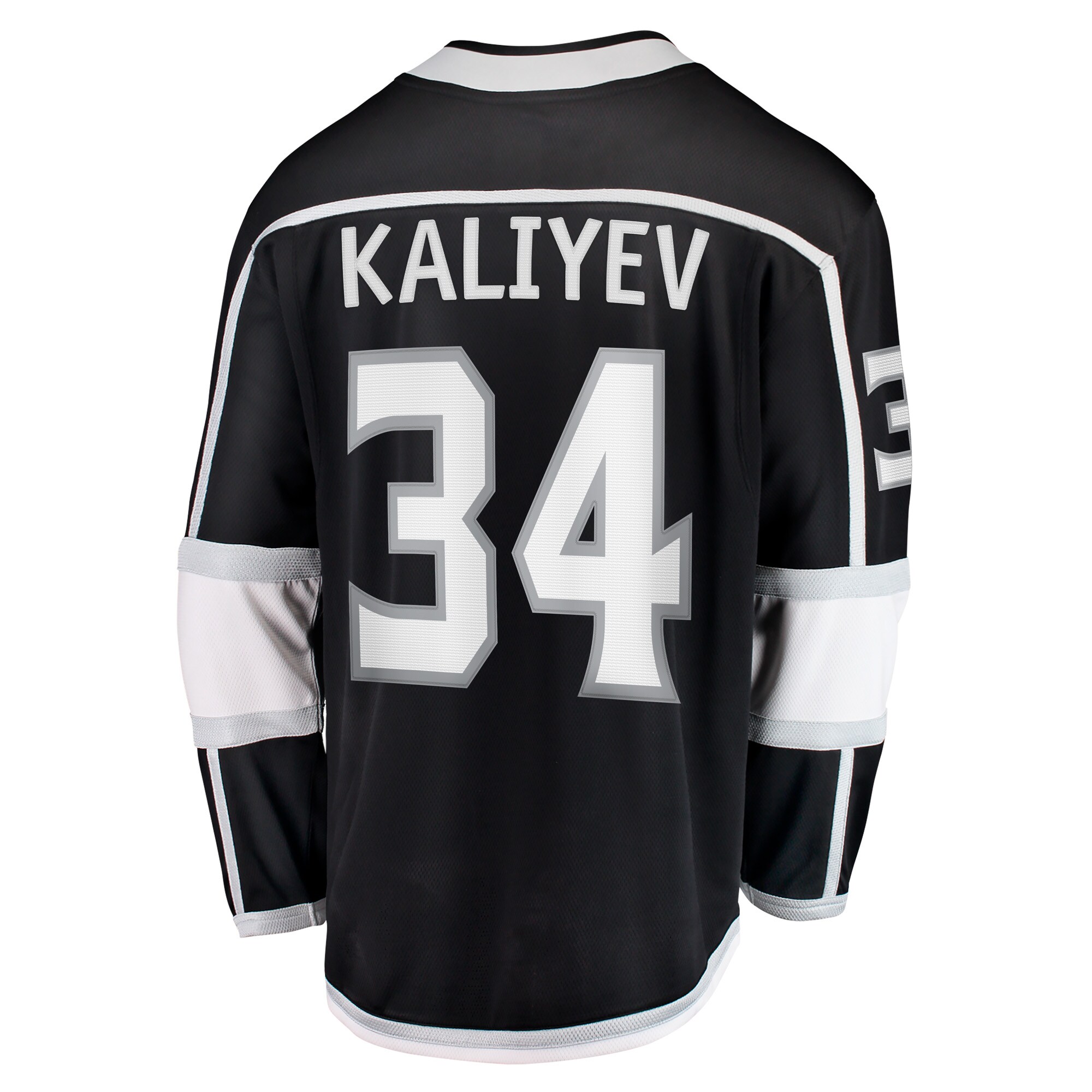 Arthur Kaliyev Los Angeles Kings Fanatics Home Breakaway   Jersey – Black