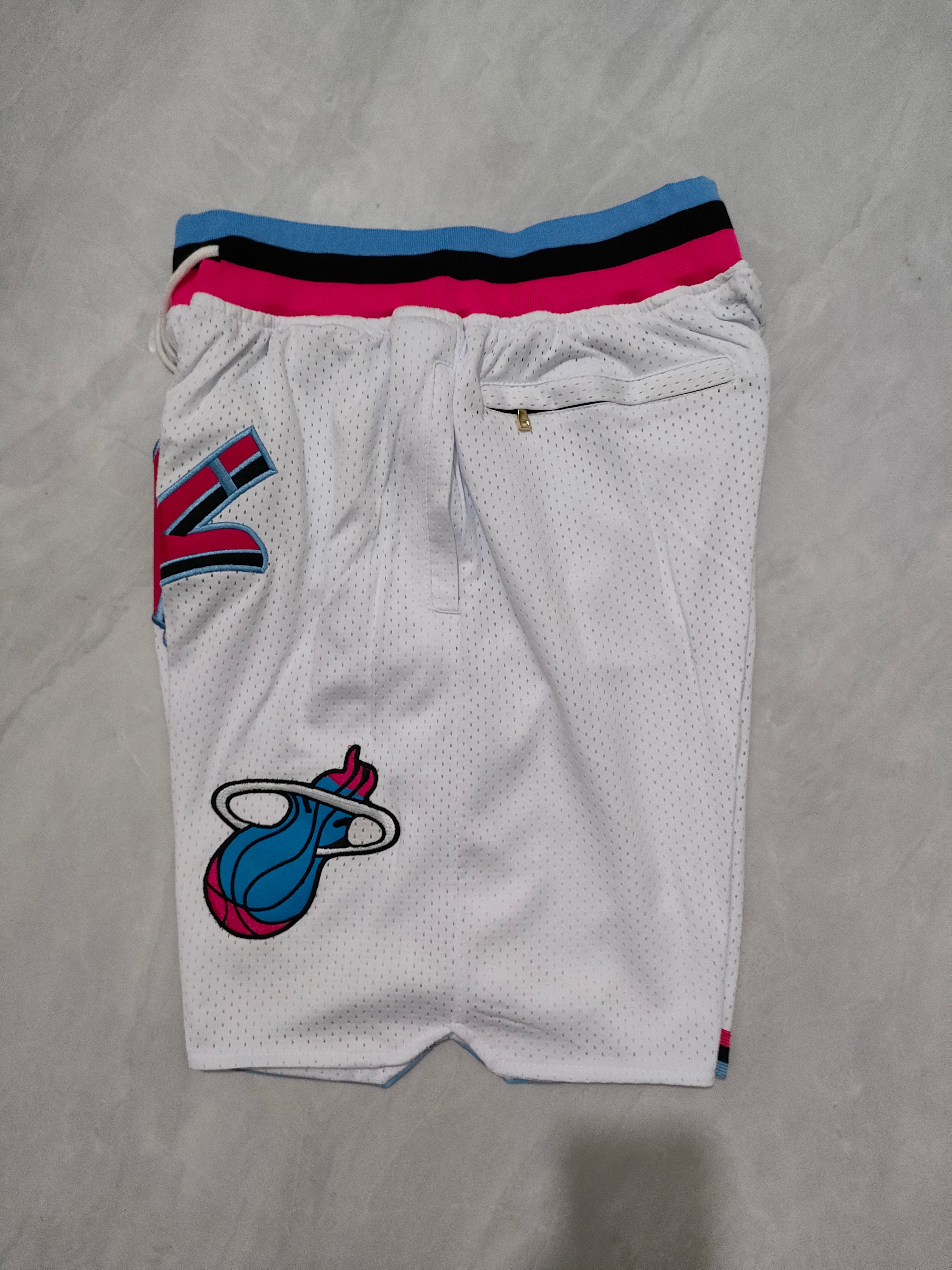 Miami Heat White City Edition Pocket Pants