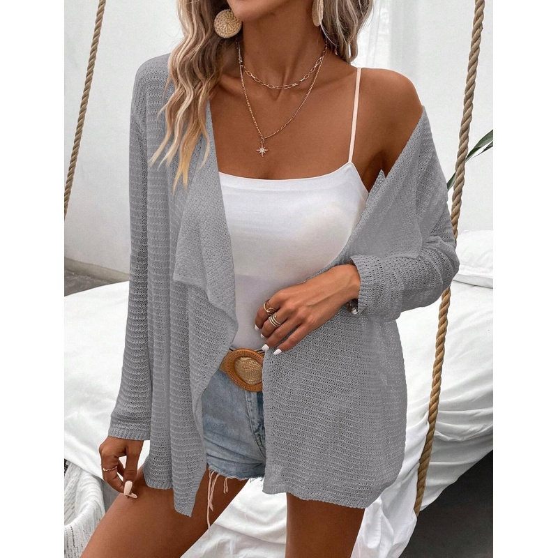 Women's Lightweight Crochet Cardigan