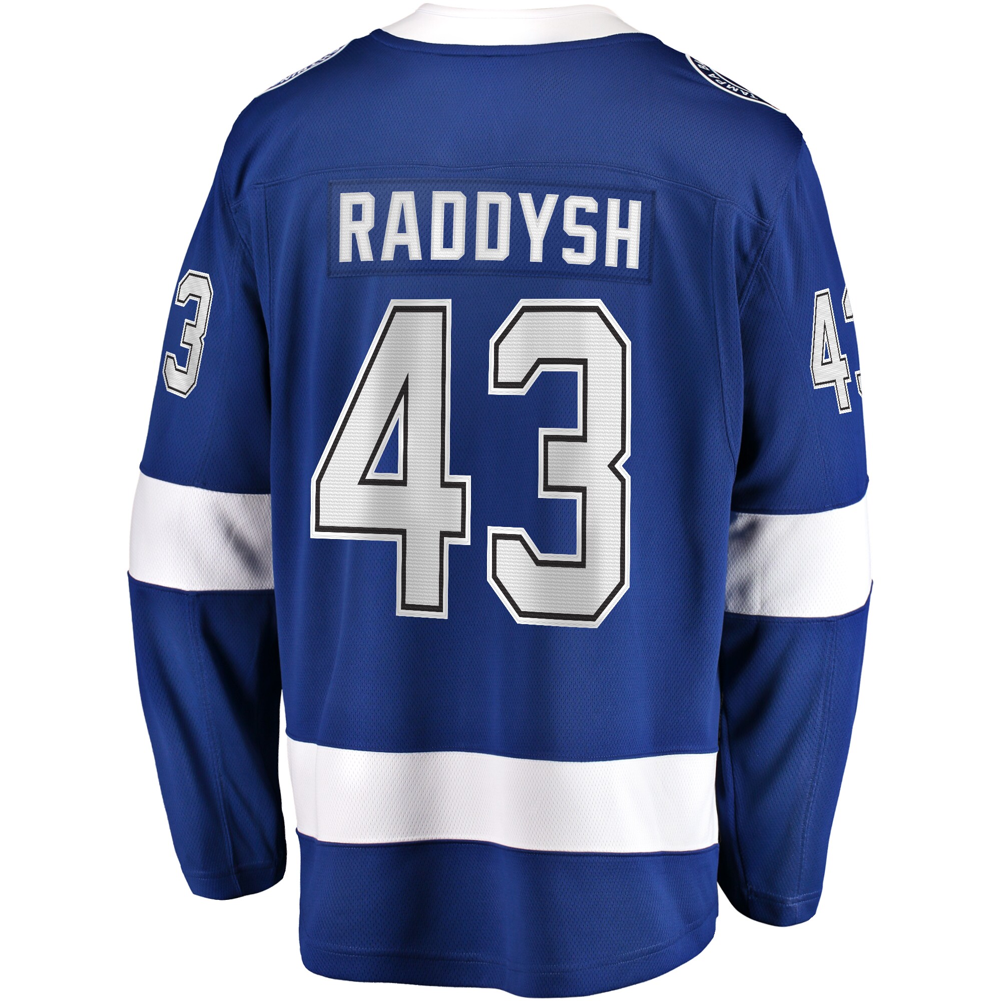 Darren Raddysh Tampa Bay Lightning Fanatics Home Premier Breakaway   Jersey – Blue
