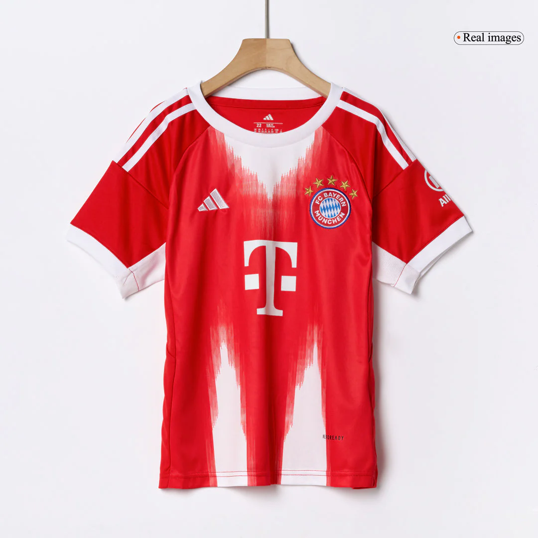 Bayern Munich Kid's Home Kit - Jersey+Shorts 2025/26