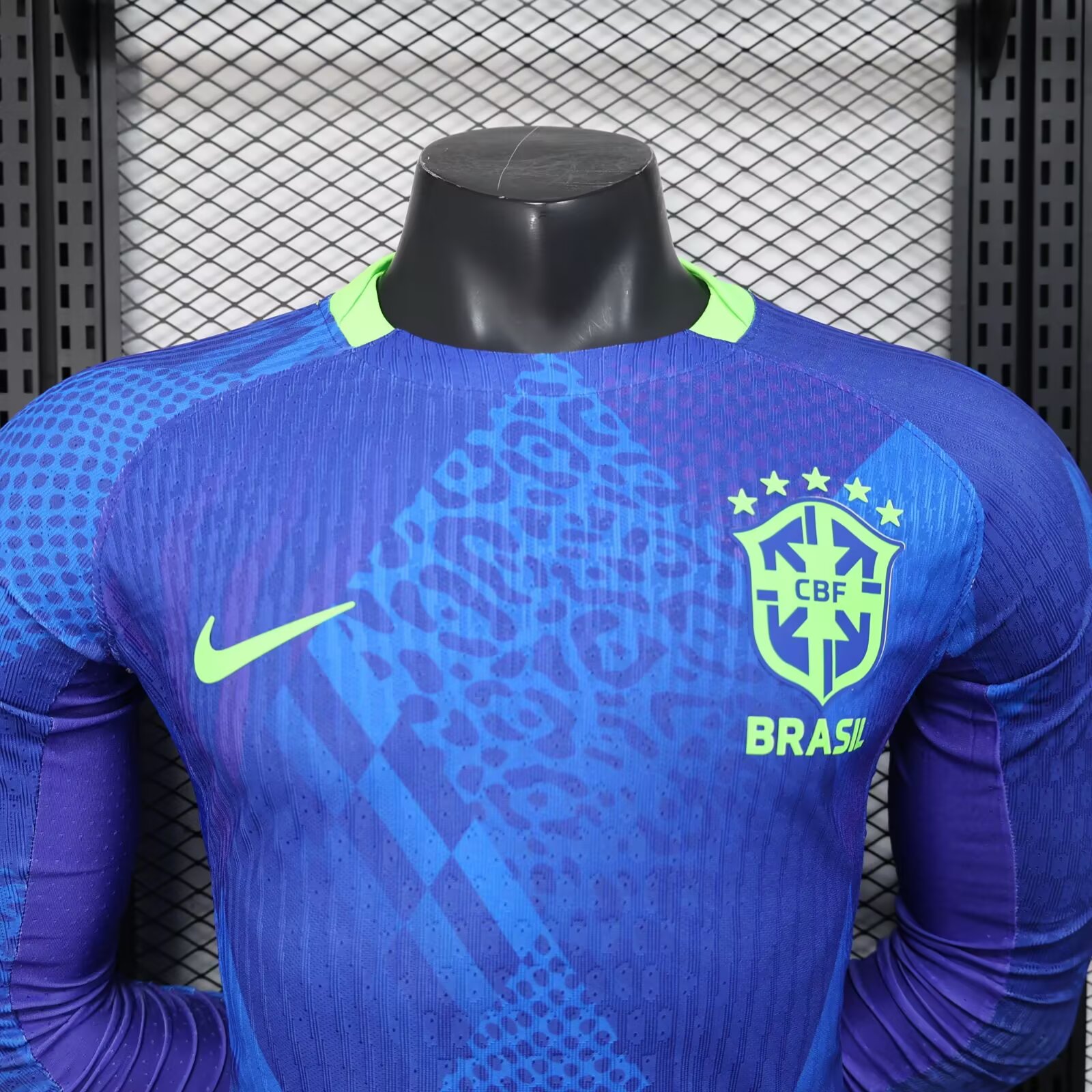 25-26 Brazil Away Long Sleeve Shirt - Player Edition
