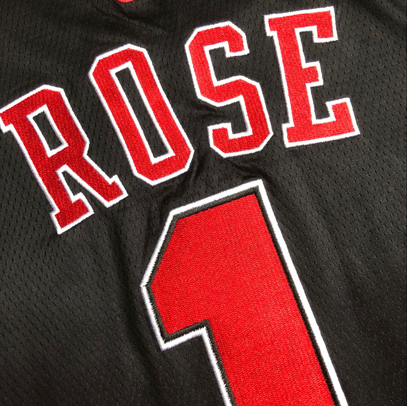 Derrick Rose Chicago Bulls Black 1 MN