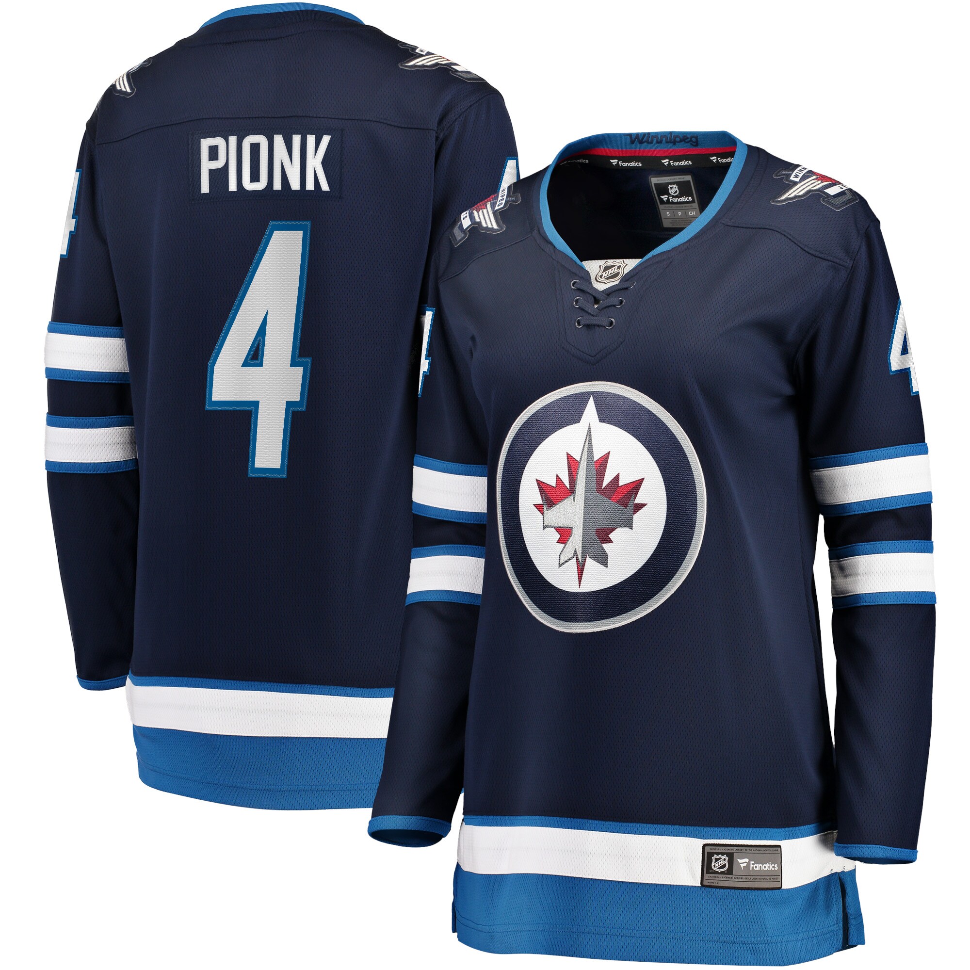 Neal Pionk Winnipeg Jets Fanatics Women’s Home Breakaway   Jersey – Navy