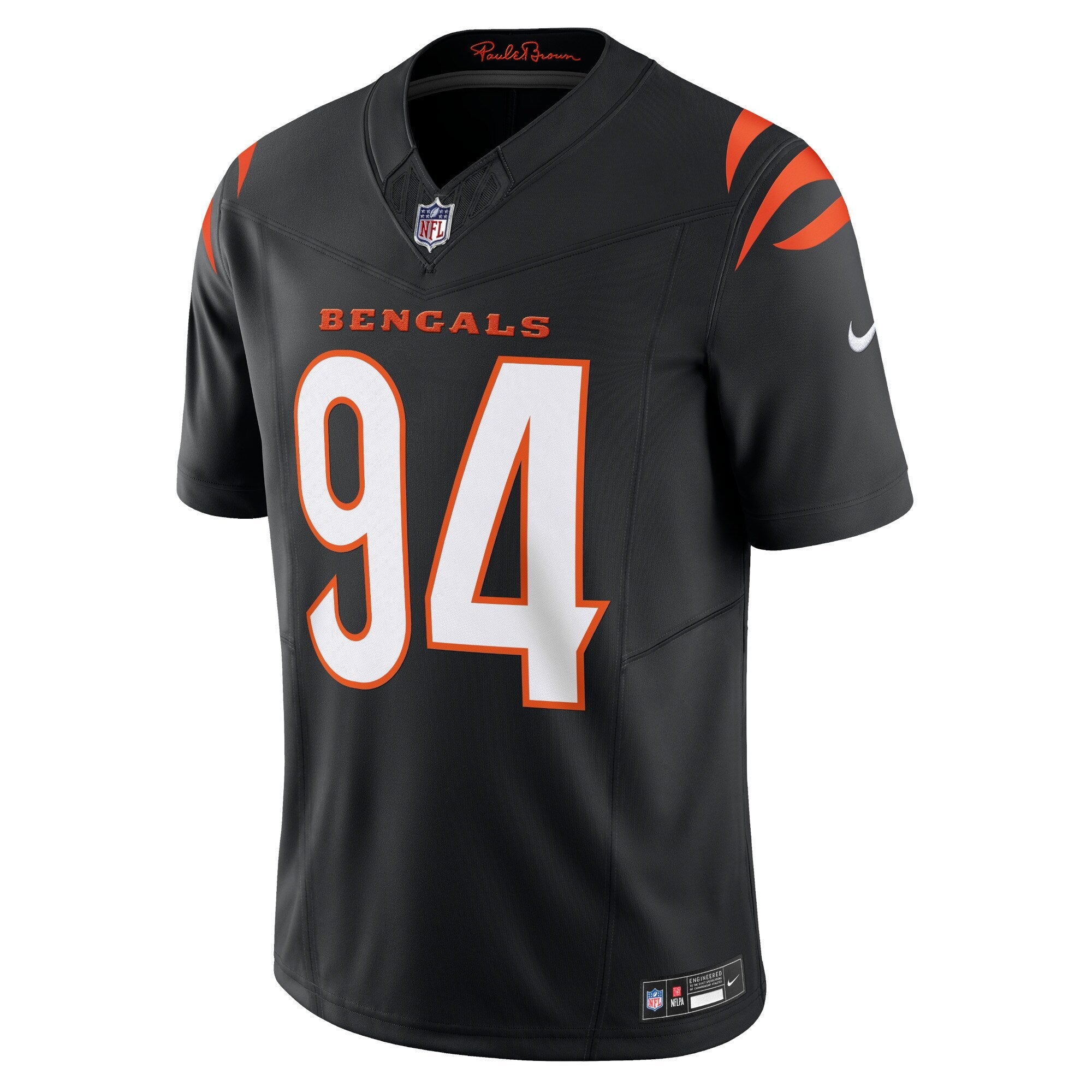 Sam Hubbard Cincinnati Bengals Nike Vapor F.U.S.E. Limited Jersey - Black