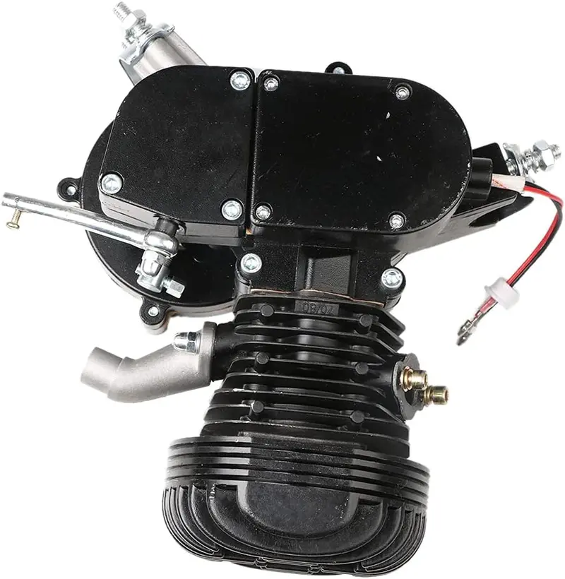 100cc 2-Stroke Bicycle Motor Kit – DIY Gas Engine Conversion Kit for Standard Bikes (Air-Cooled. Black)