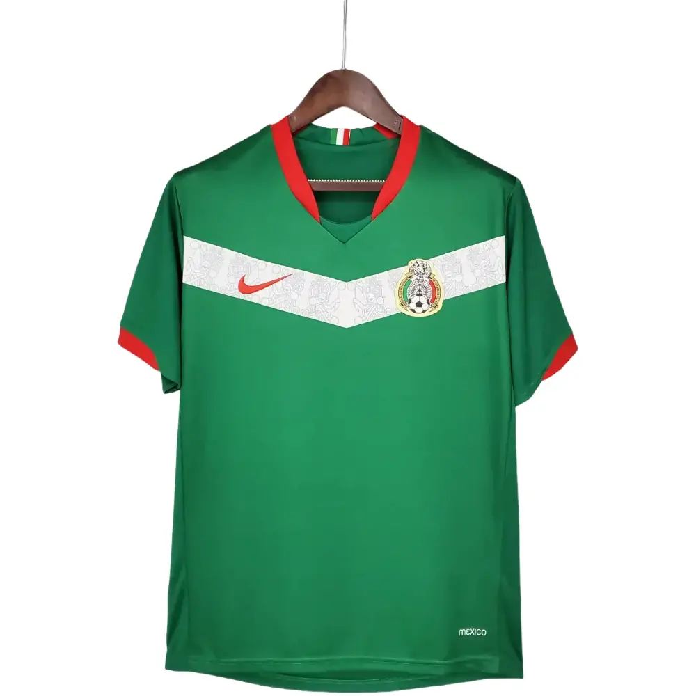 2006 Mexico home green retro jersey