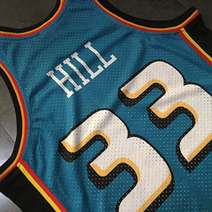 Grant Hill Detroit Pistons Blue 33 MN