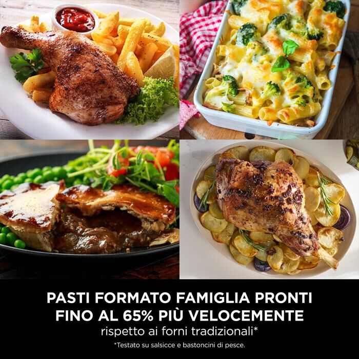 NINJA - Friggitrice ad aria FLEXDRAWER DA 10,4L-nero