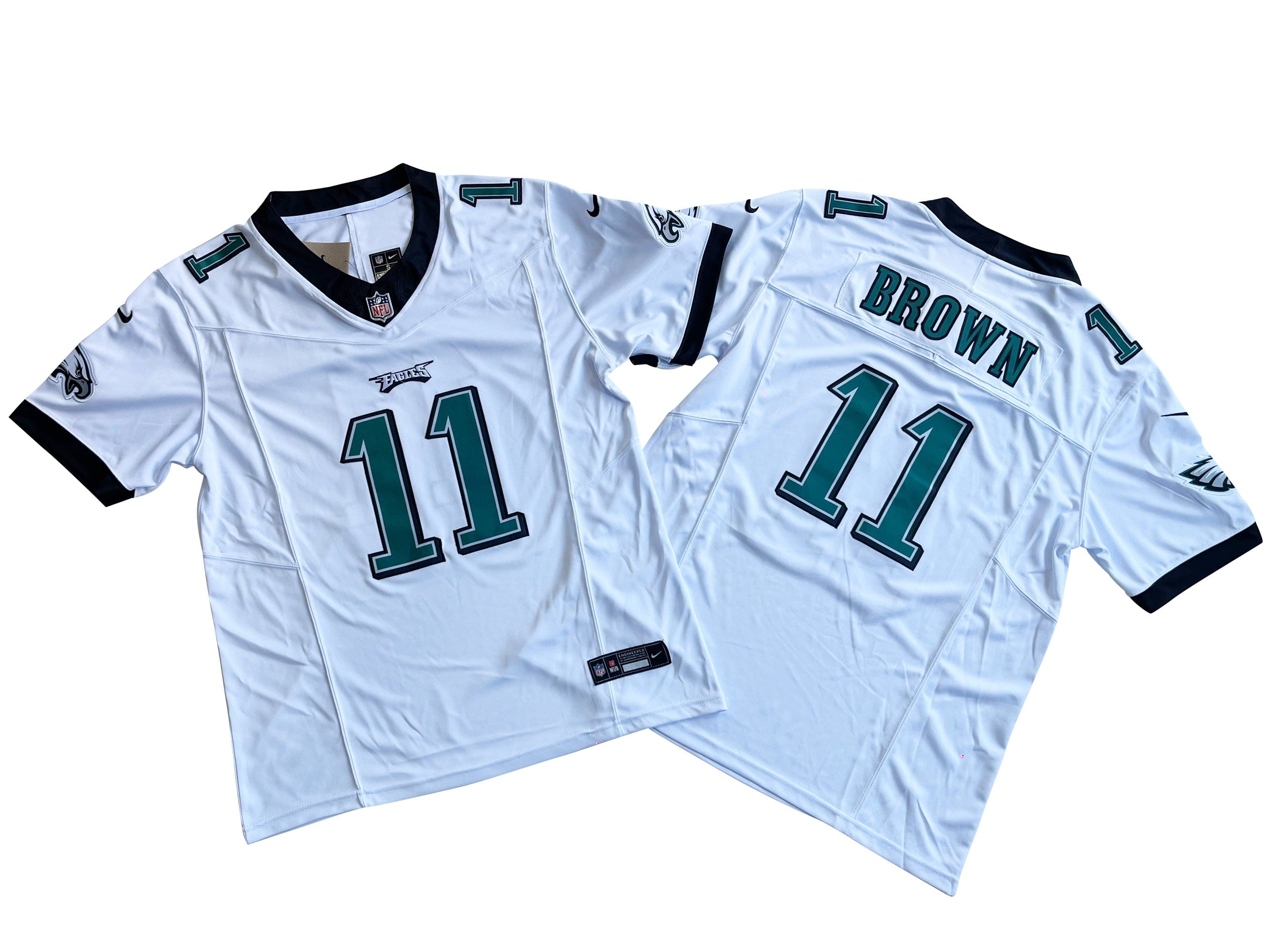 Philadelphia Eagles 11# A.J. Brown Nike Vapor F.U.S.E. Limited Jersey