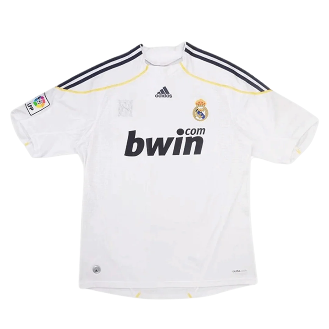 BENZEMA #11 Real Madrid 2009/10 Retro Home Soccer Jersey