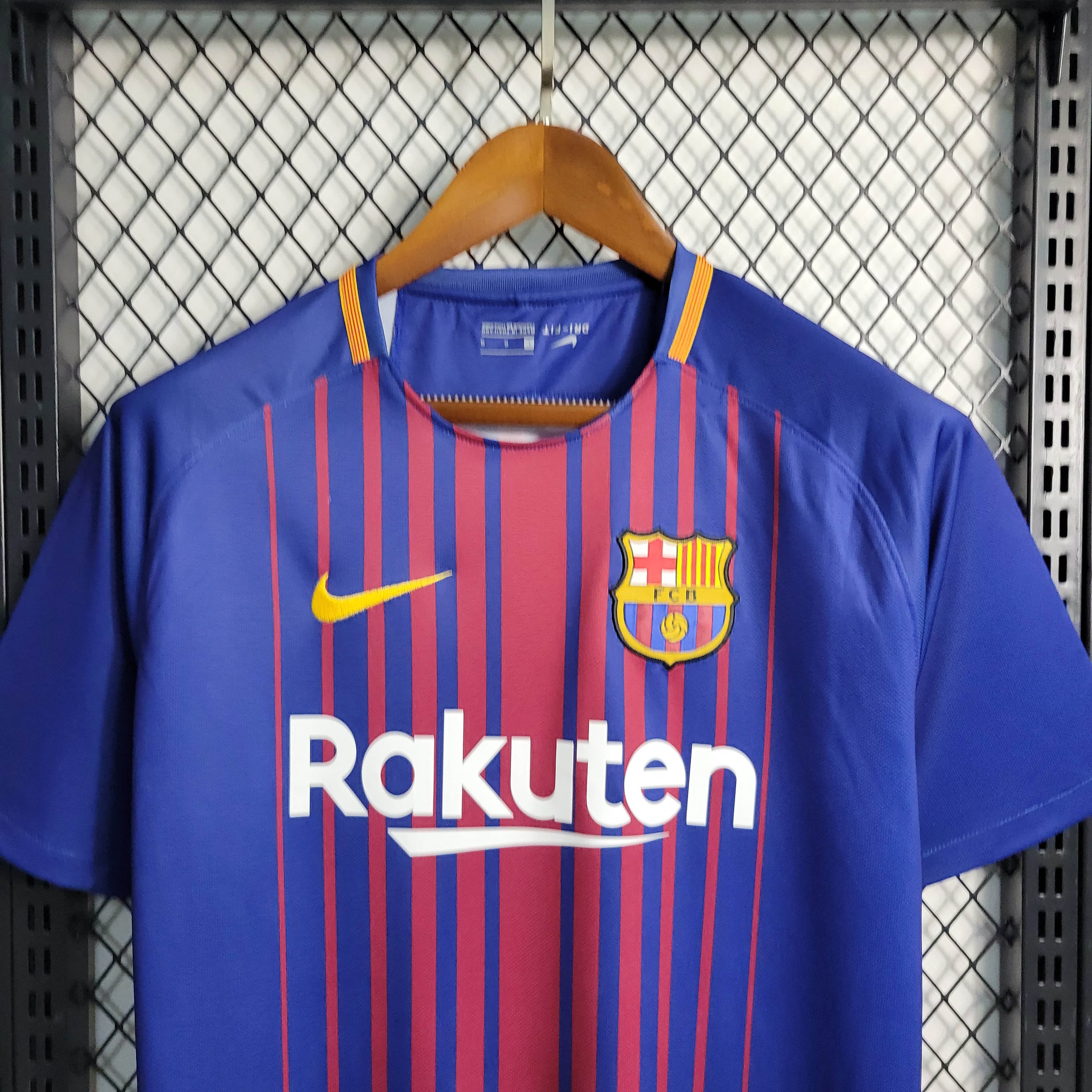 2017/2018 Retro Barcelona Home Football Shirt 1:1 Thai Quality - Fans Edition