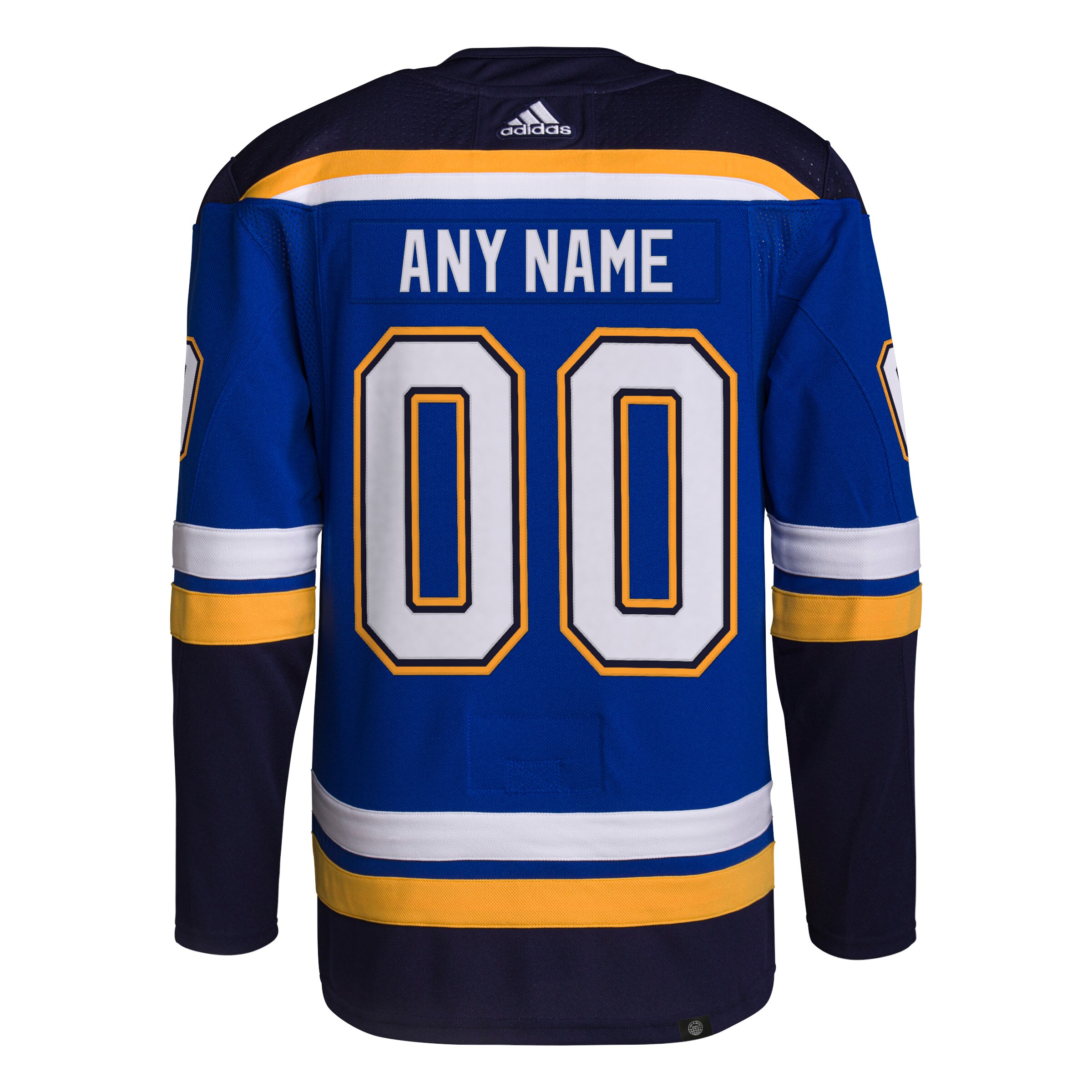 St. Louis Blues   Home  Primegreen  Custom Jersey – Royal