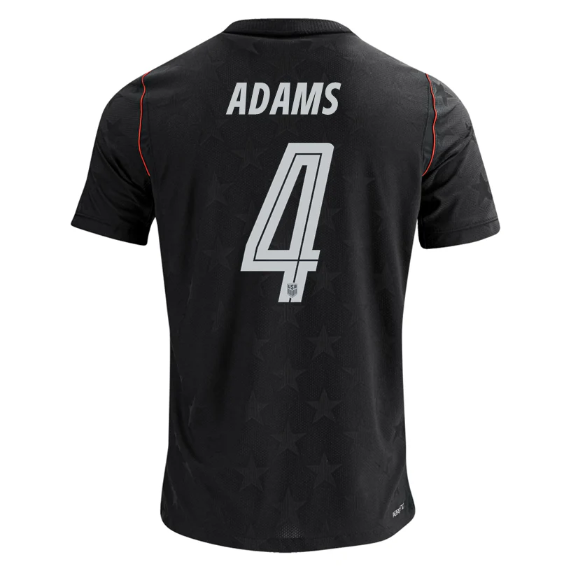 Nike Men's Adams United States Match Authentic Away Jersey 2026 (Dark Obsidian/Pure Platinum)