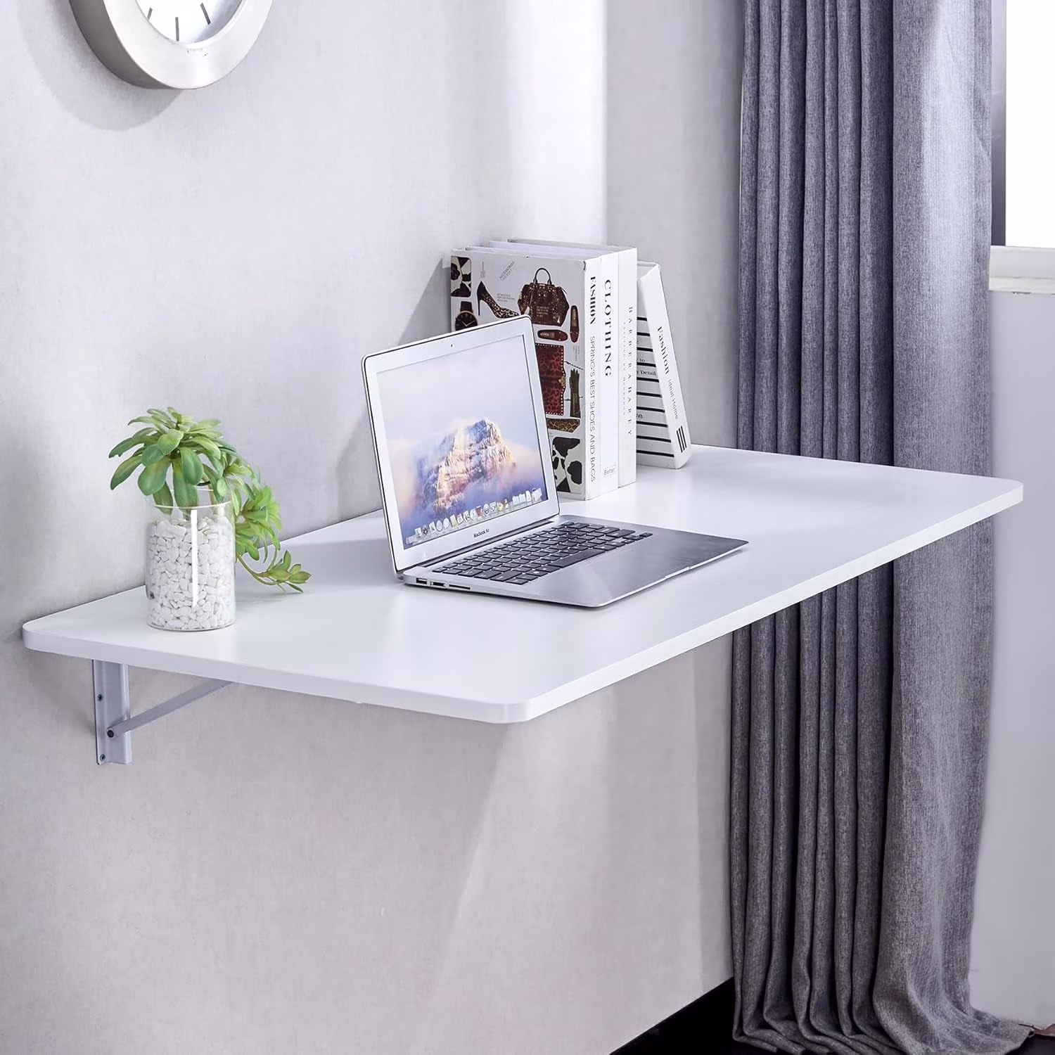 JUFU Wall Mounted Desk, 44.8