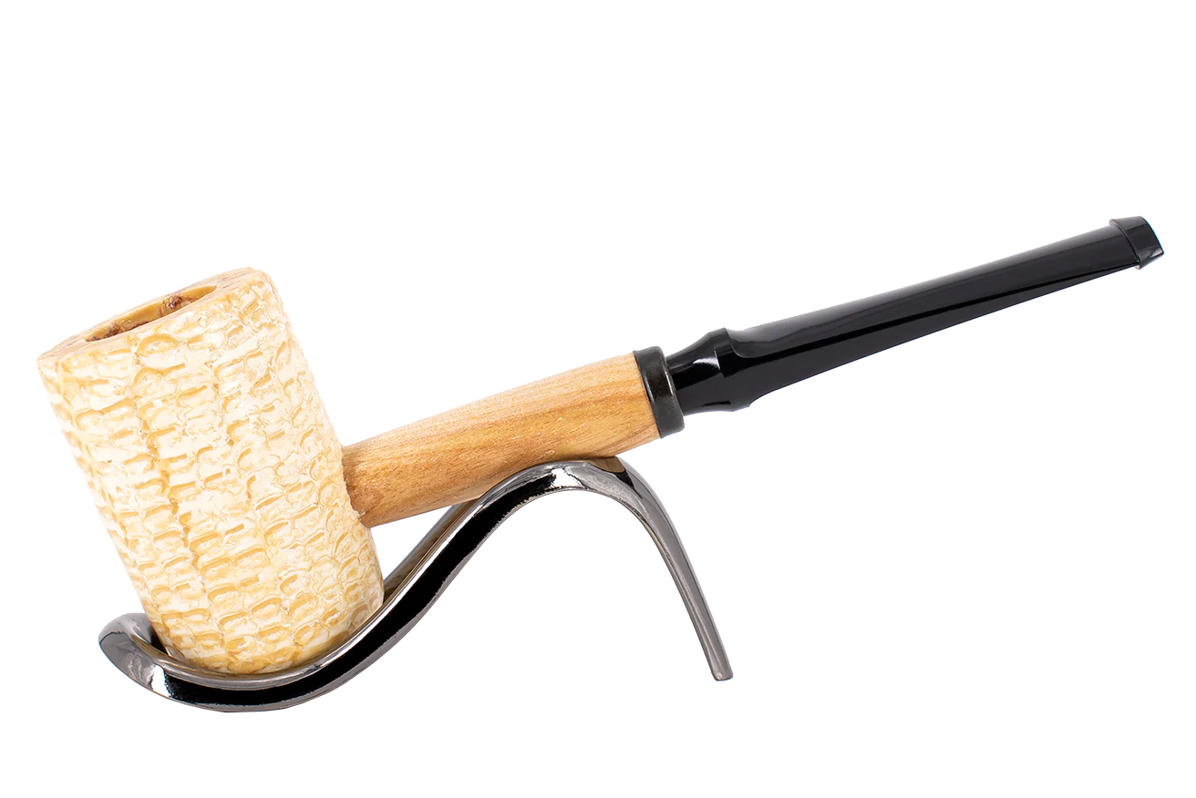 Missouri Meerschaum Diplomat 5th Avenue Corn Cob Pipe - Straight