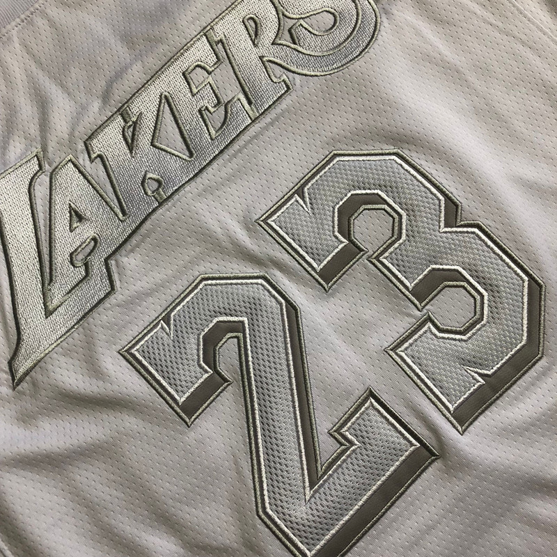 LeBron James Los Angeles Lakers  White 23 MN