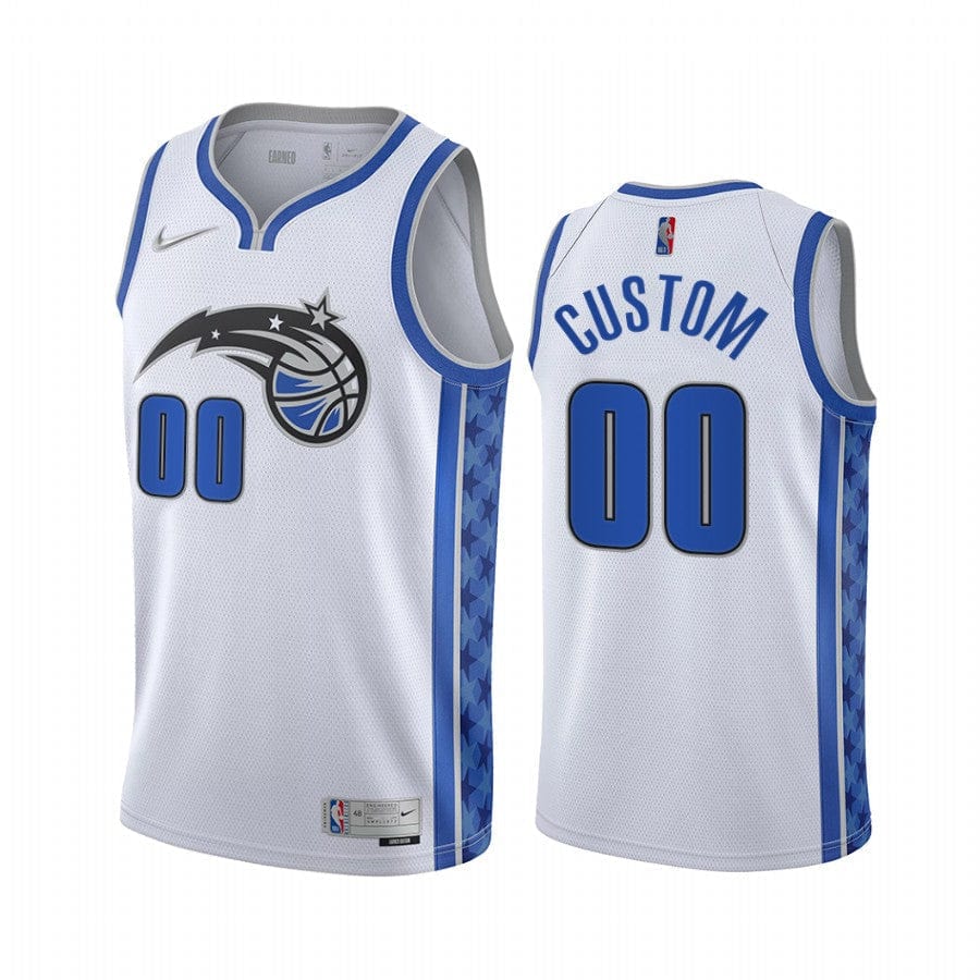 Custom Orlando Magic 2020-21 Earned Edition Jersey