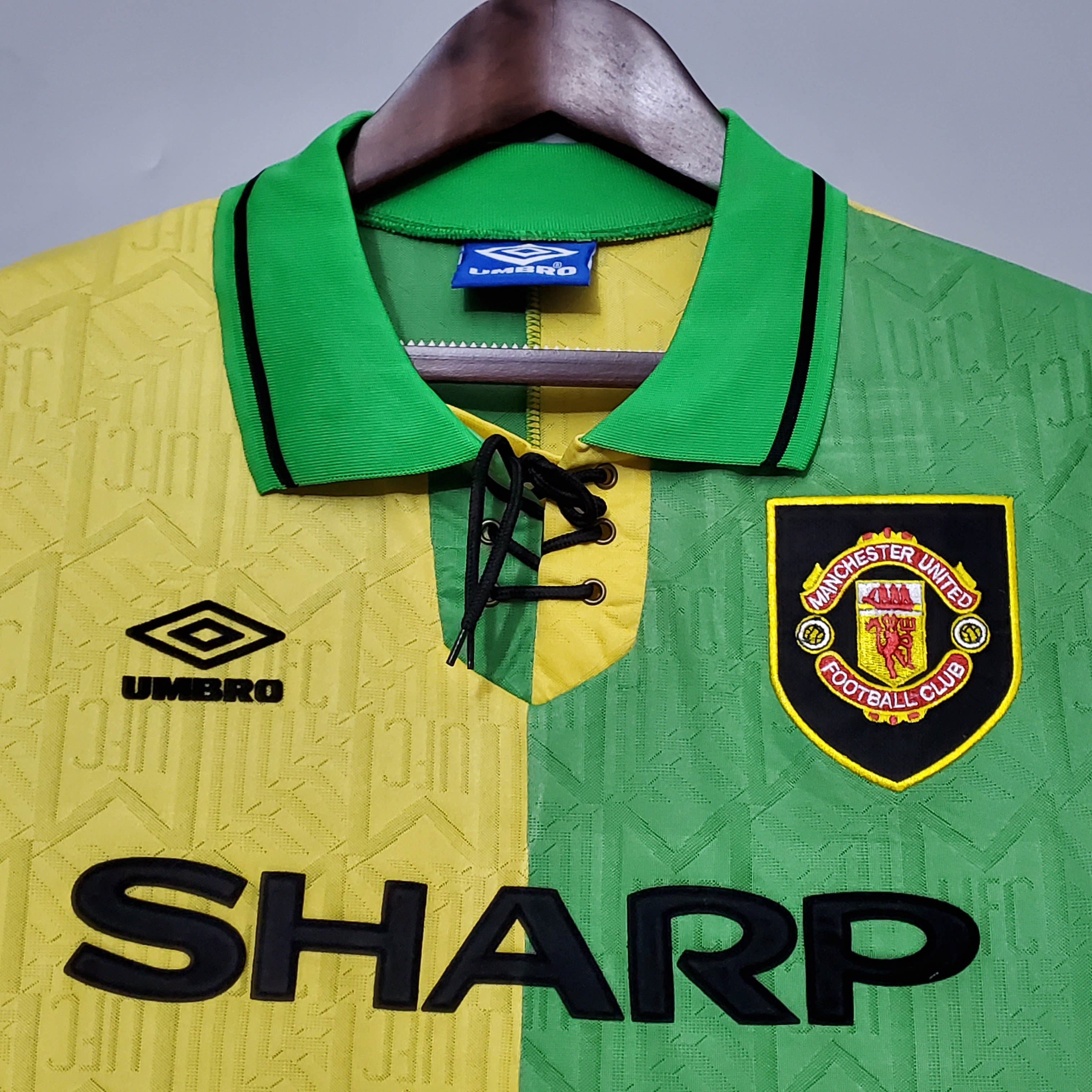1992/1994 Retro Manchester United Third Away Football Shirt 1:1 Thai Quality - Fans Edition