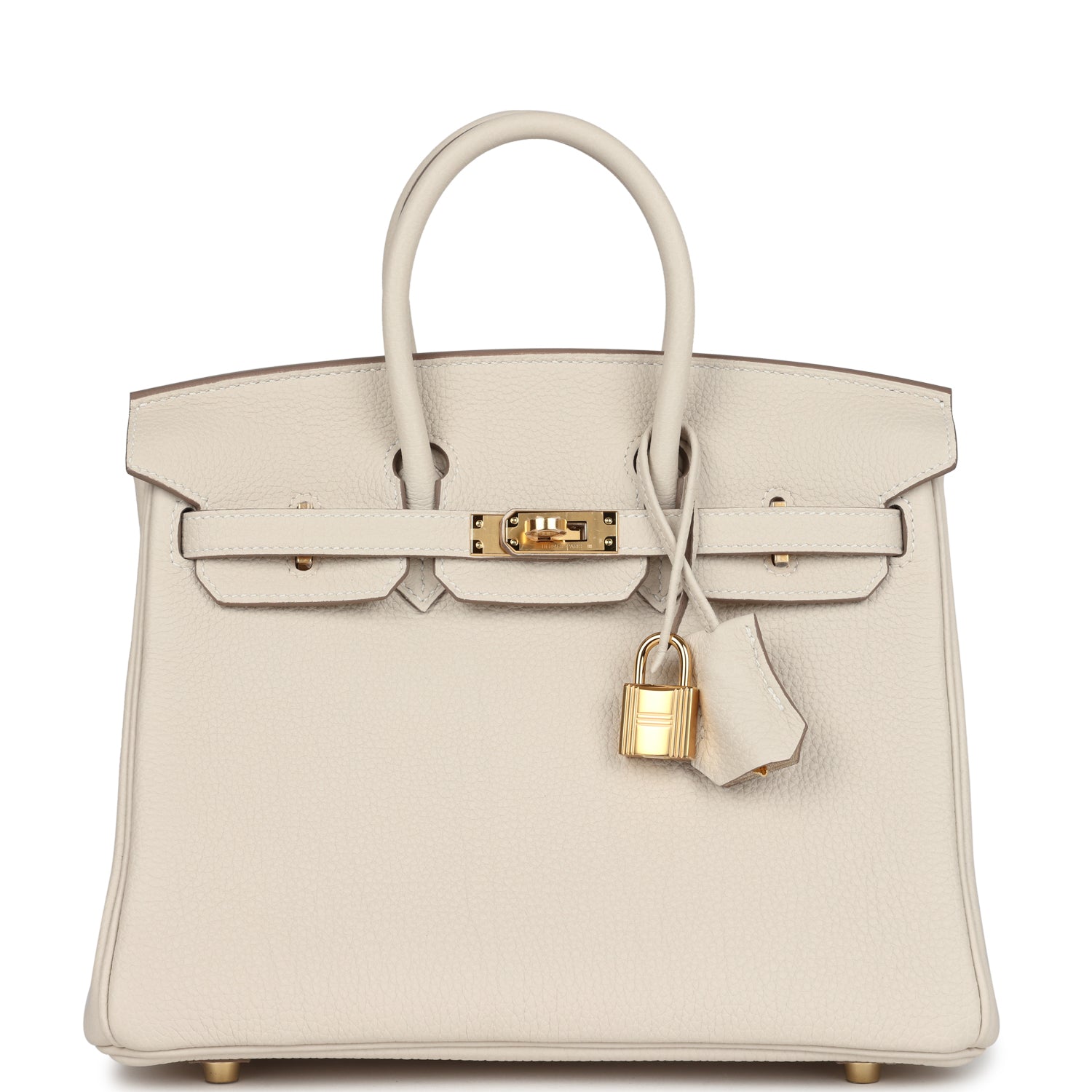 Birkin 25 Craie Togo Gold Hardware