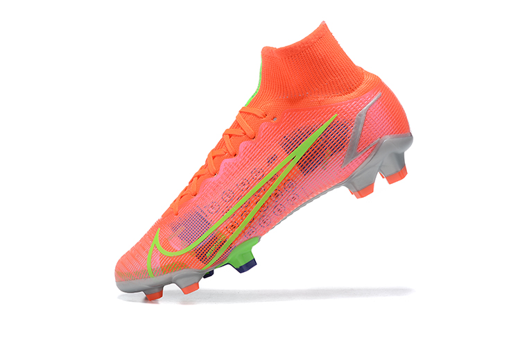 Assassin 14th generation high-top fully knitted waterproof FG football shoes